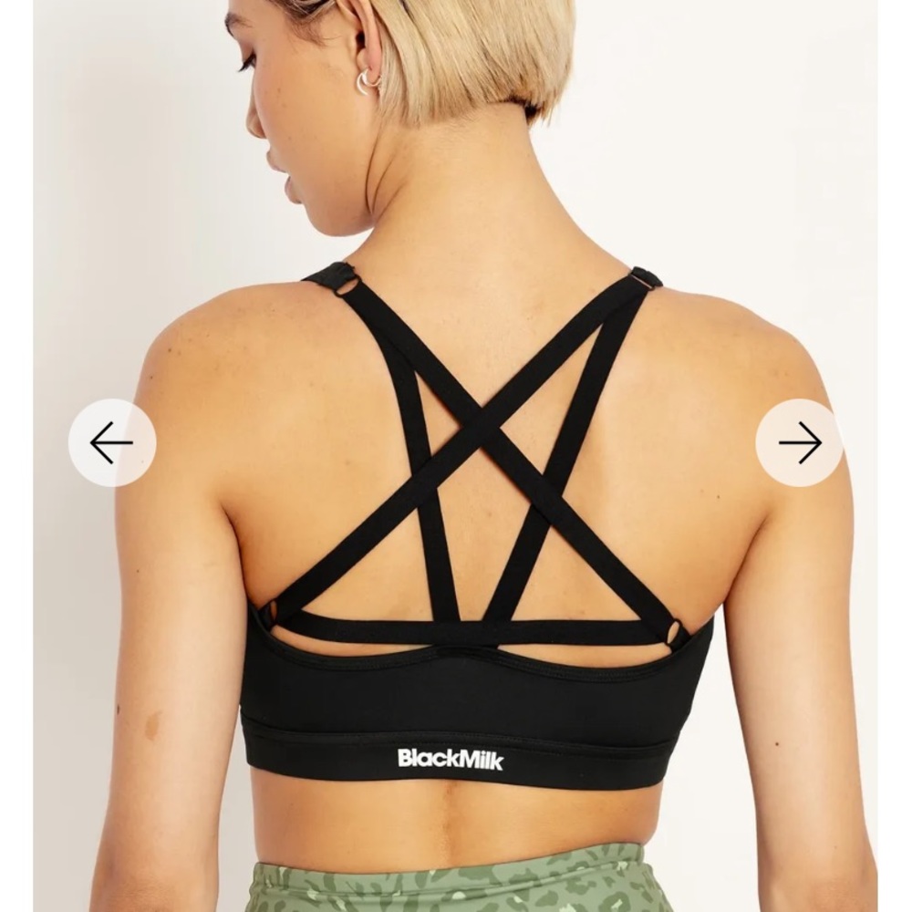 Beautiful Black Magic Active Bra Top. Never worn.